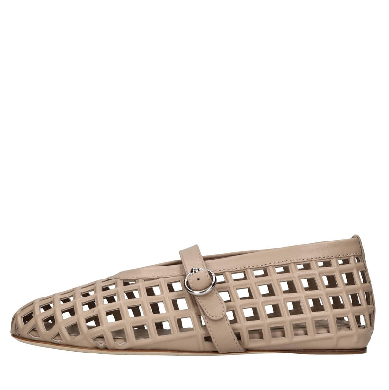 Ballerine Gwen in pelle traforata 