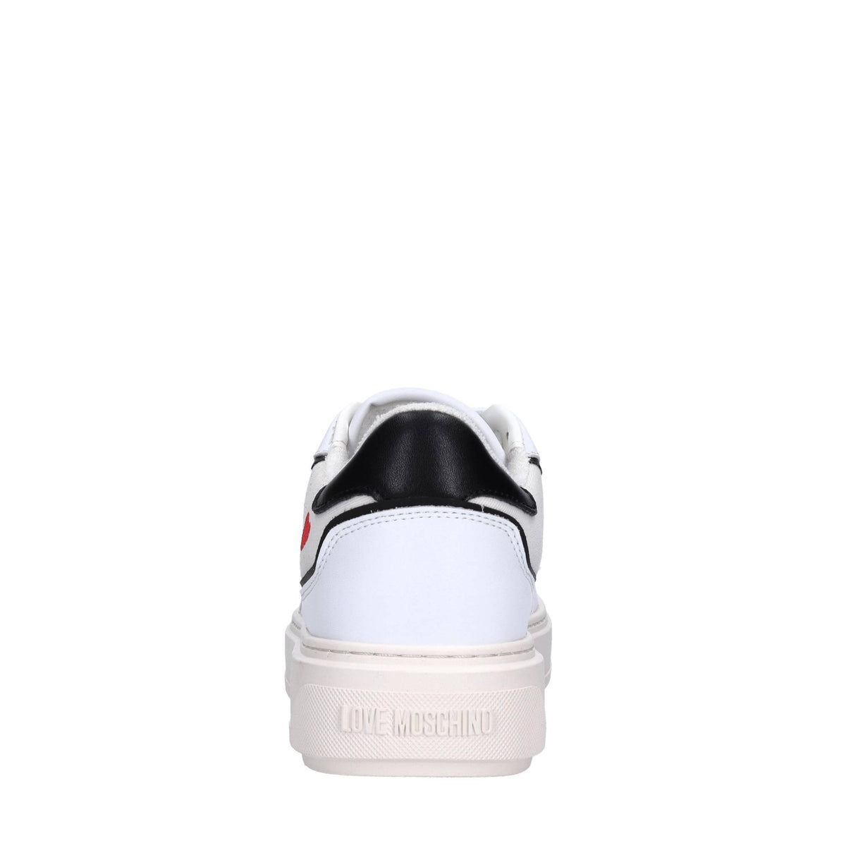 Sneakers in pelle e tessuto 