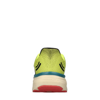 Sneakers in ecopelle e tessuto 