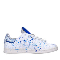 Sneakers in ecopelle e glitter 