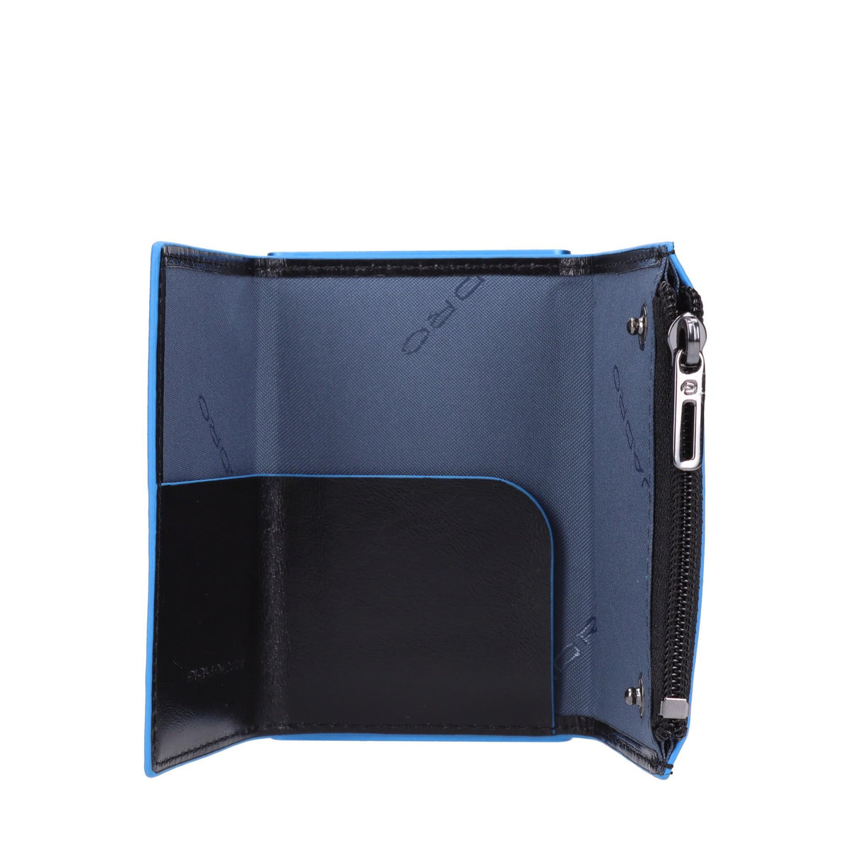Portafoglio e porta carte di credito in pelle 