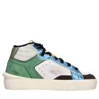 Sneakers in pelle e camoscio 