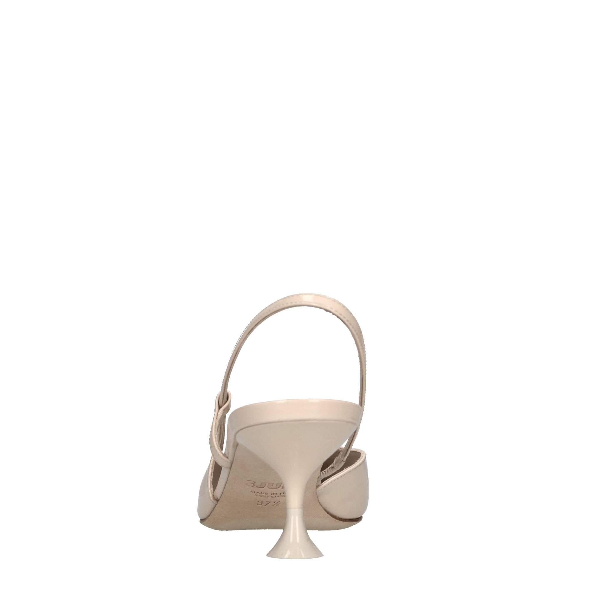 Décolleté slingback in vernice 