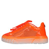 CASADEI Leather and fabric sneakers