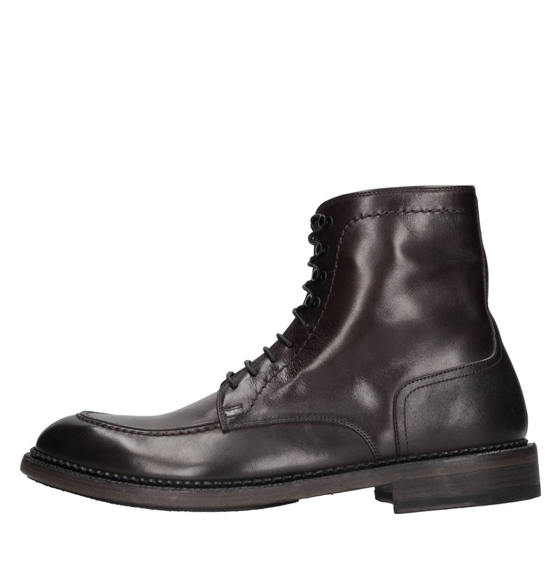 Stivaletti modello TARTAN in pelle 
