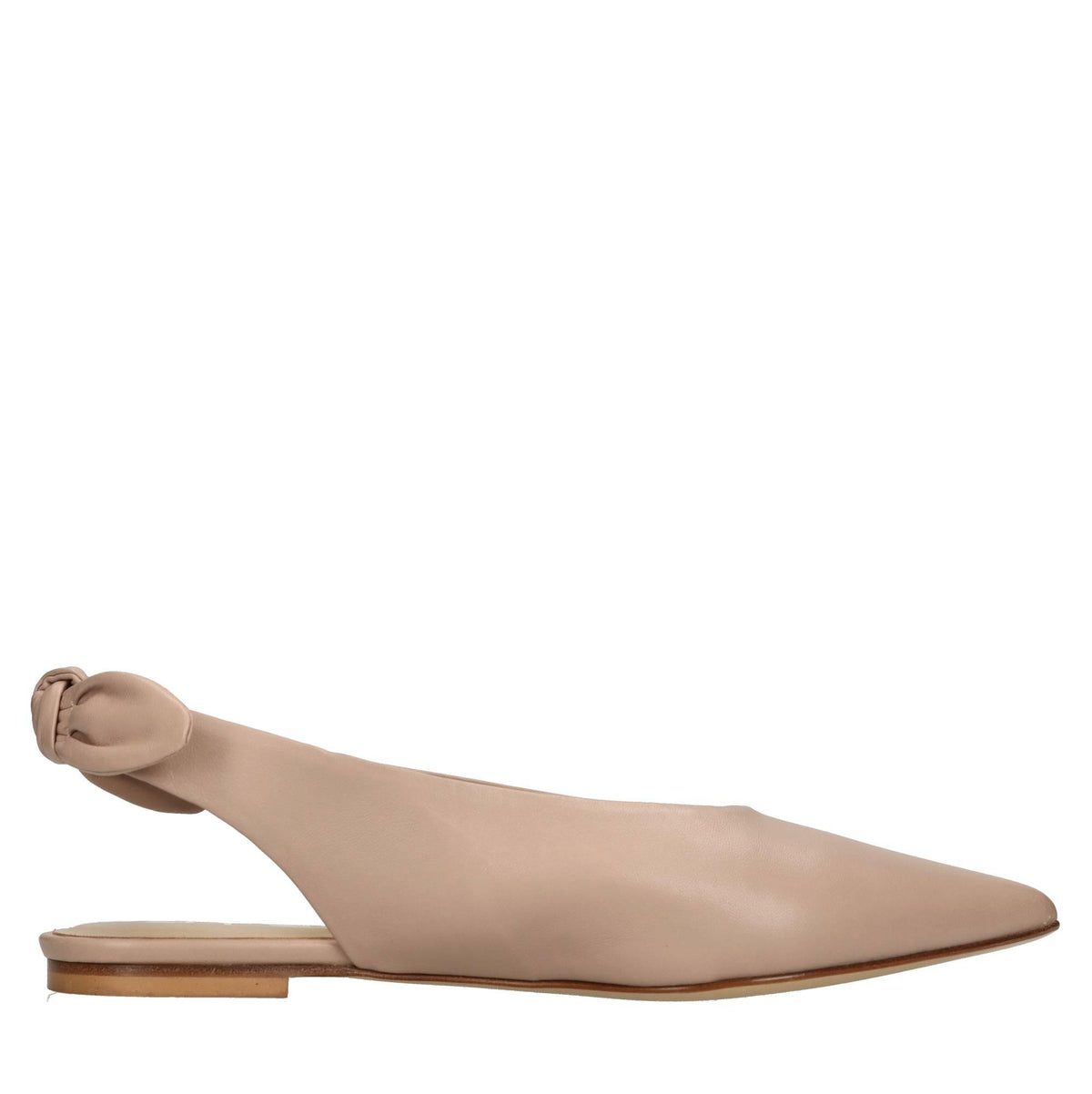 Ballerine slingback in pelle 