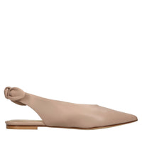 Ballerine slingback in pelle 
