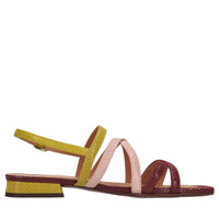 Sandali flat in pelle 