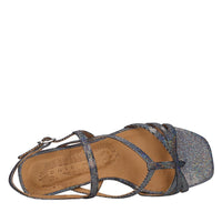 Sandali flat in pelle 
