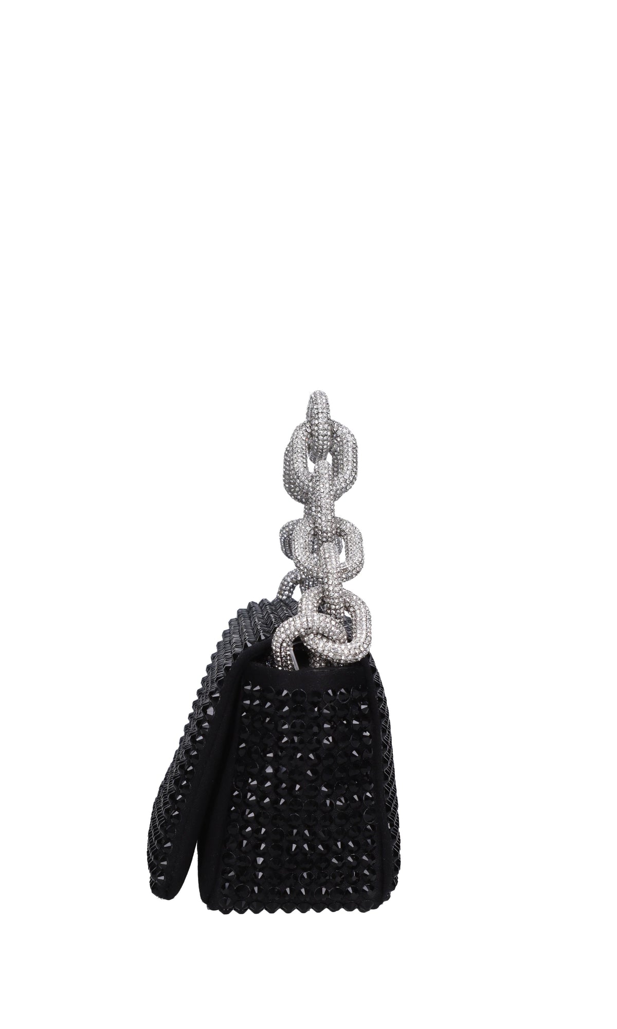 Borsa mini My Dream in raso e strass 