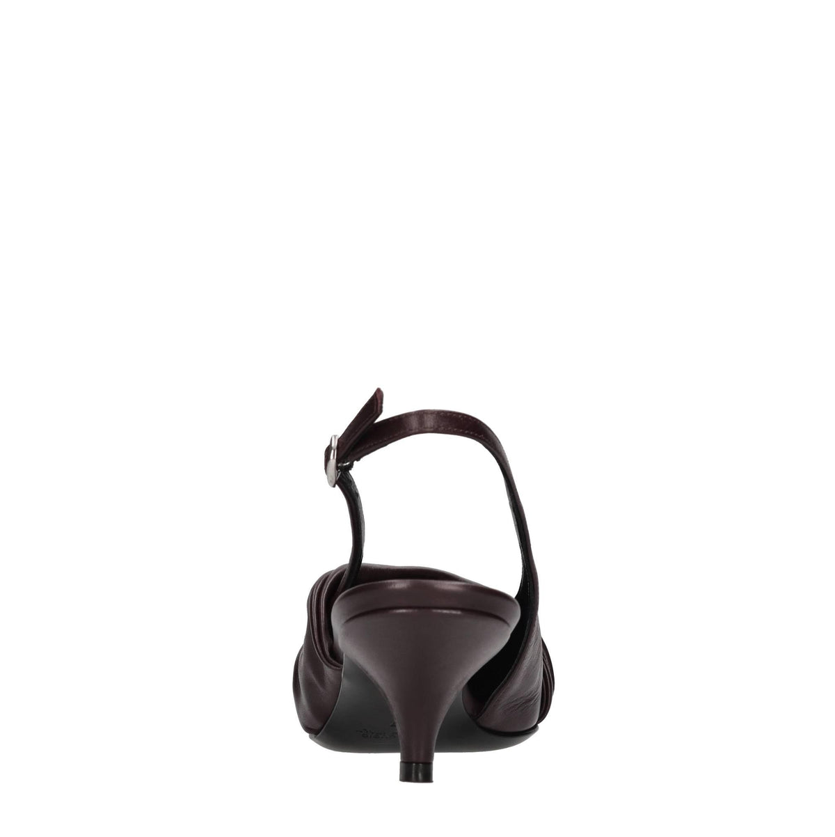 Décolleté sligback in pelle 