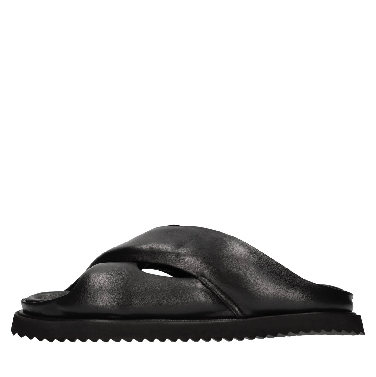 Mules in pelle 