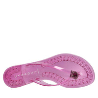 Sandali flat Jelly in PVC e Swarovski 