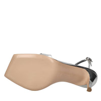 Sandali modello RIBBON CANDY in plexi e pelle 