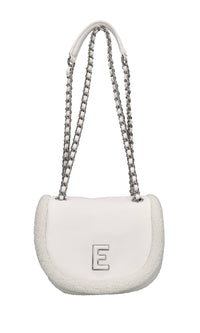 Borsa in ecopelle ed ecopelliccia 