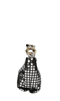 Borsa mini modello JESSYE DISCO BALL in tessuto e applicazioni 