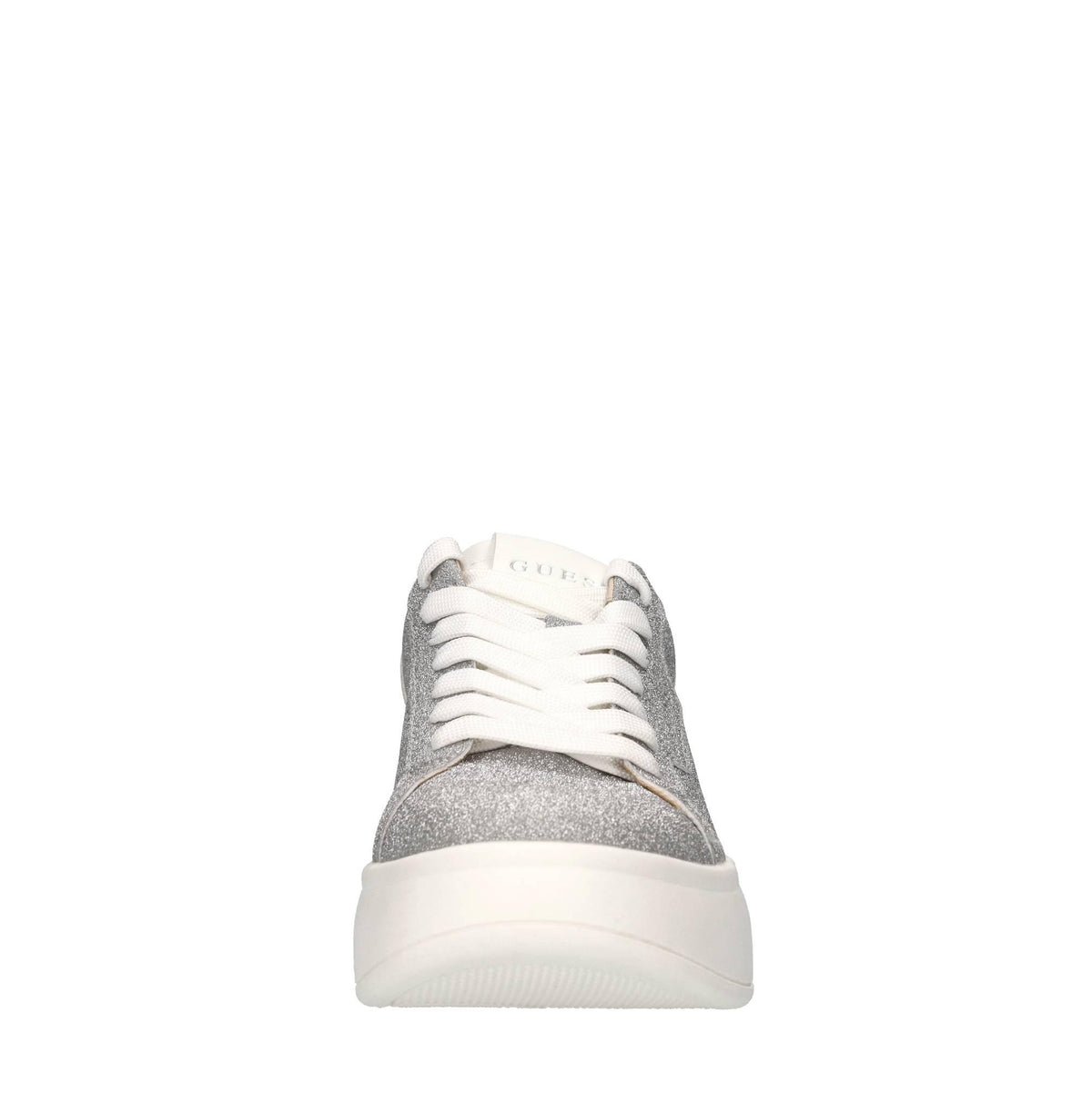 Sneakers in pelle e microglitter 