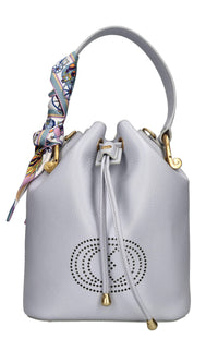 Borsa modello DRILLED in pelle 