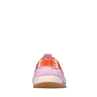 Sneakers in camoscio,pelle e tessuto 