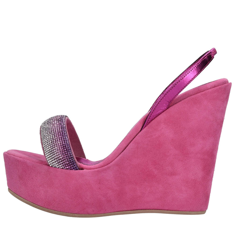 Sandali in ecopelle e strass 