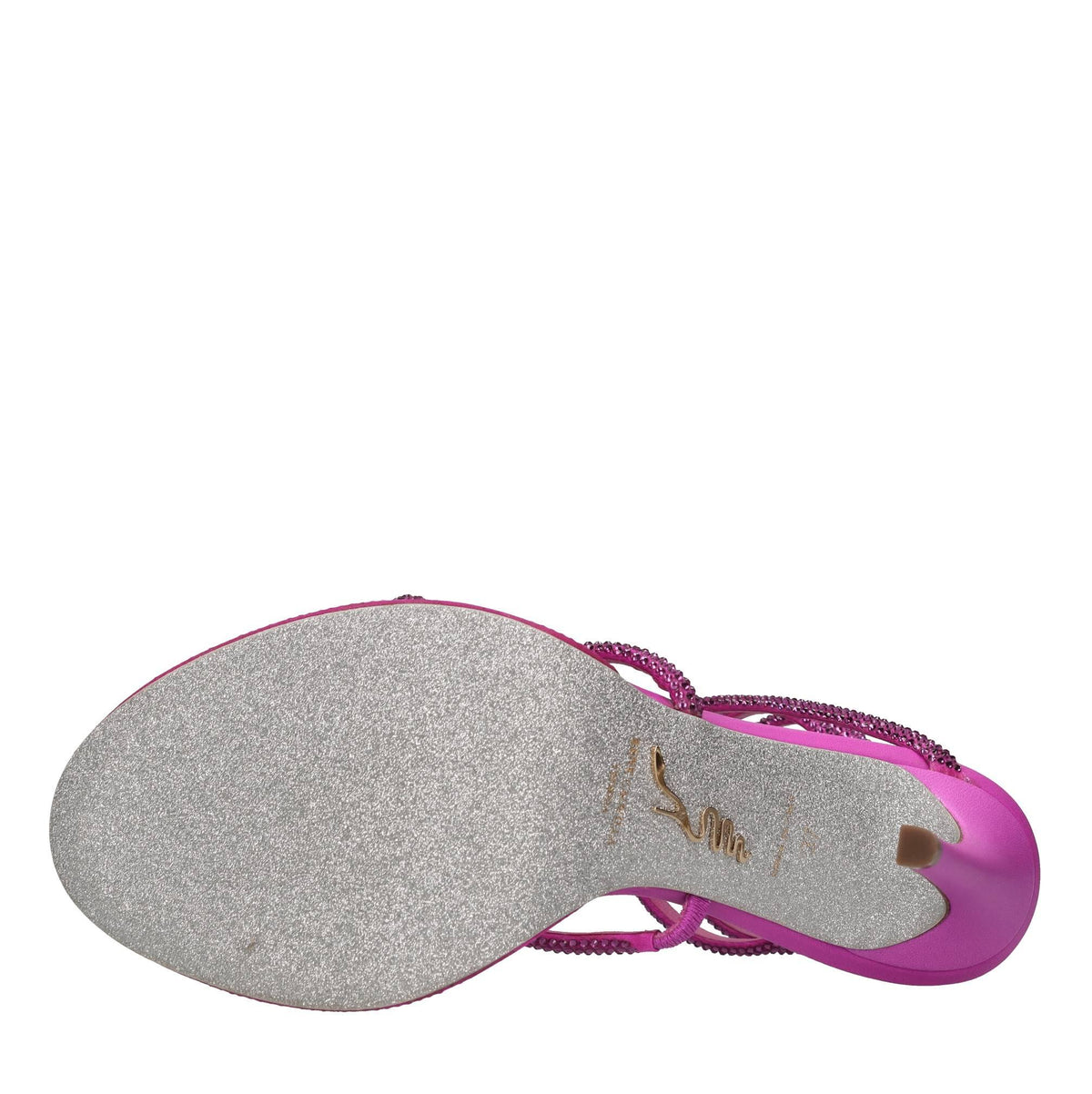 Sandali Cleo in raso e strass 