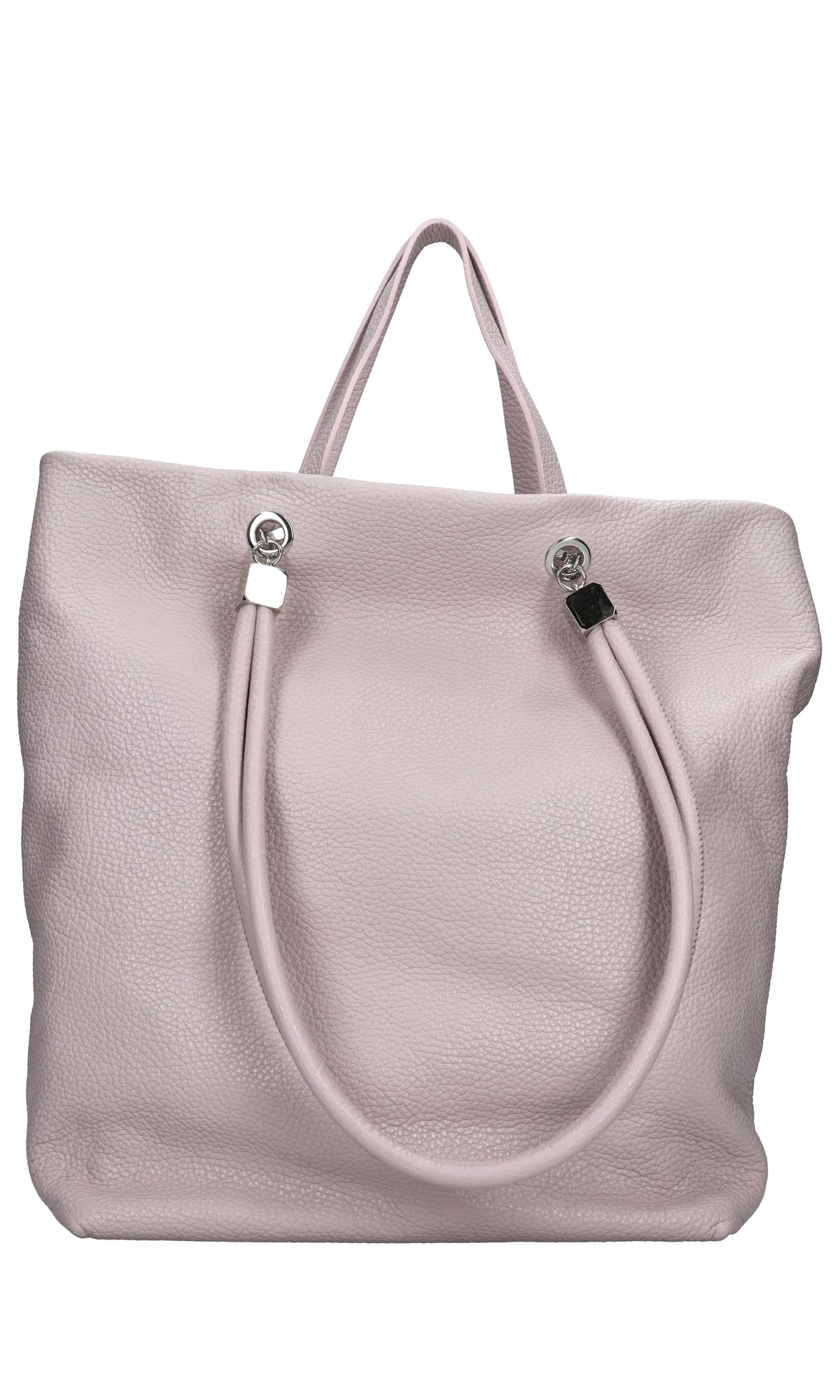 Borsa in pelle martellata 