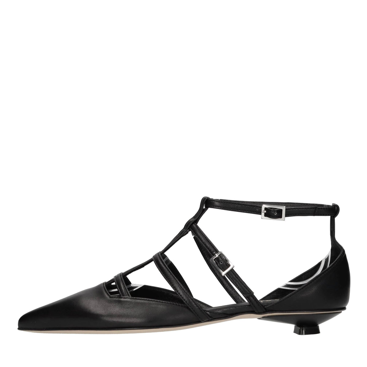 Ballerine in pelle 