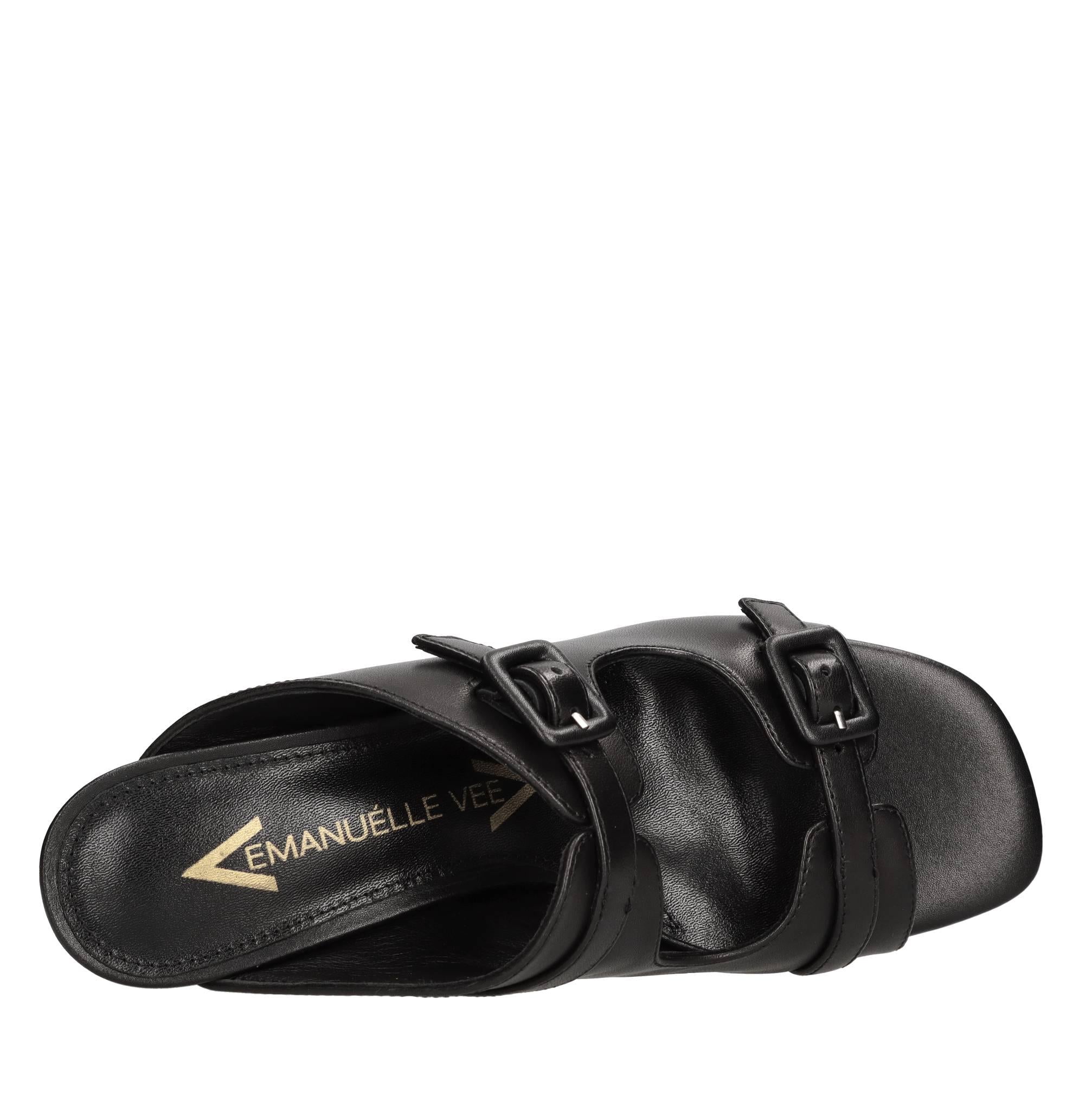 Mules in pelle 