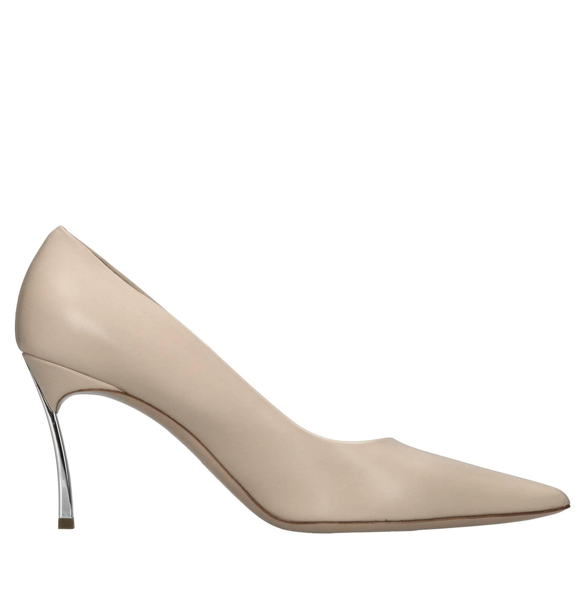 Décolleté superblade in pelle 