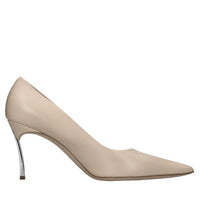 Décolleté superblade in pelle 