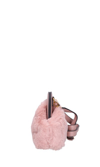 Borsa in ecopelle ed ecopelliccia 