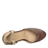 Zeppa modello CHIARA by ETRO in tessuto e corda 