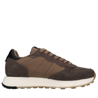Sneakers Jaki Bicolor in camoscio, tessuto ed ecopelle 