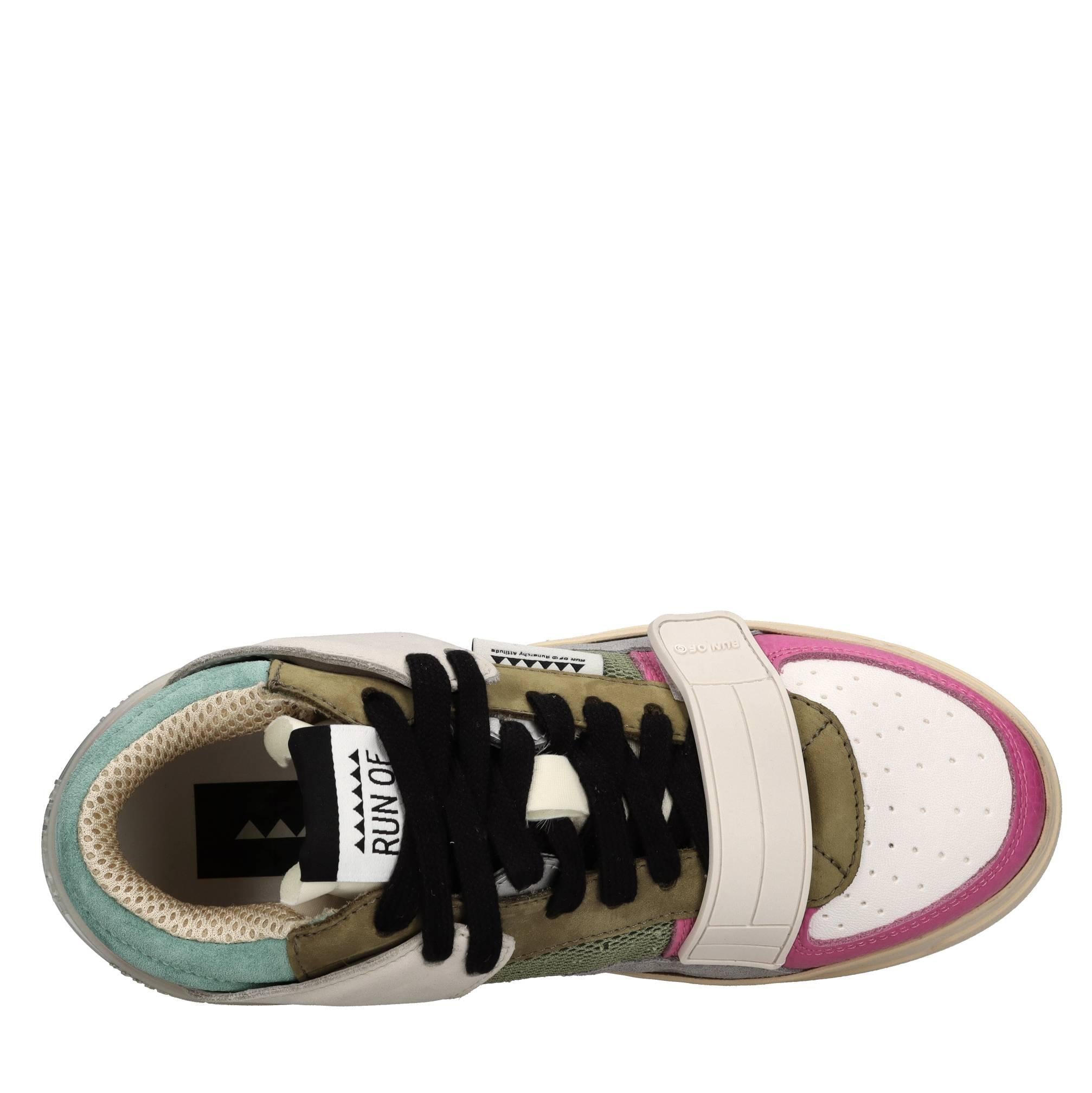 Sneakers modello MAD W in camoscio e tessuto 
