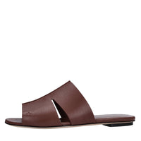 Mules in pelle 