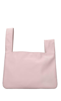 Borsa in ecopelle con borchie 