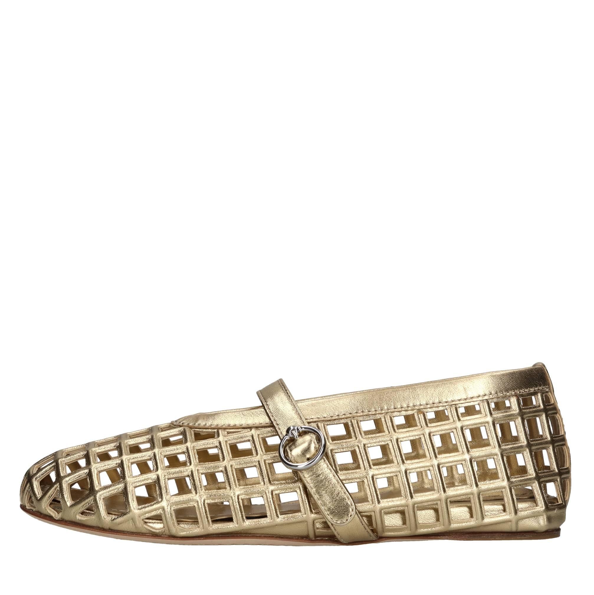 Ballerine in pelle 