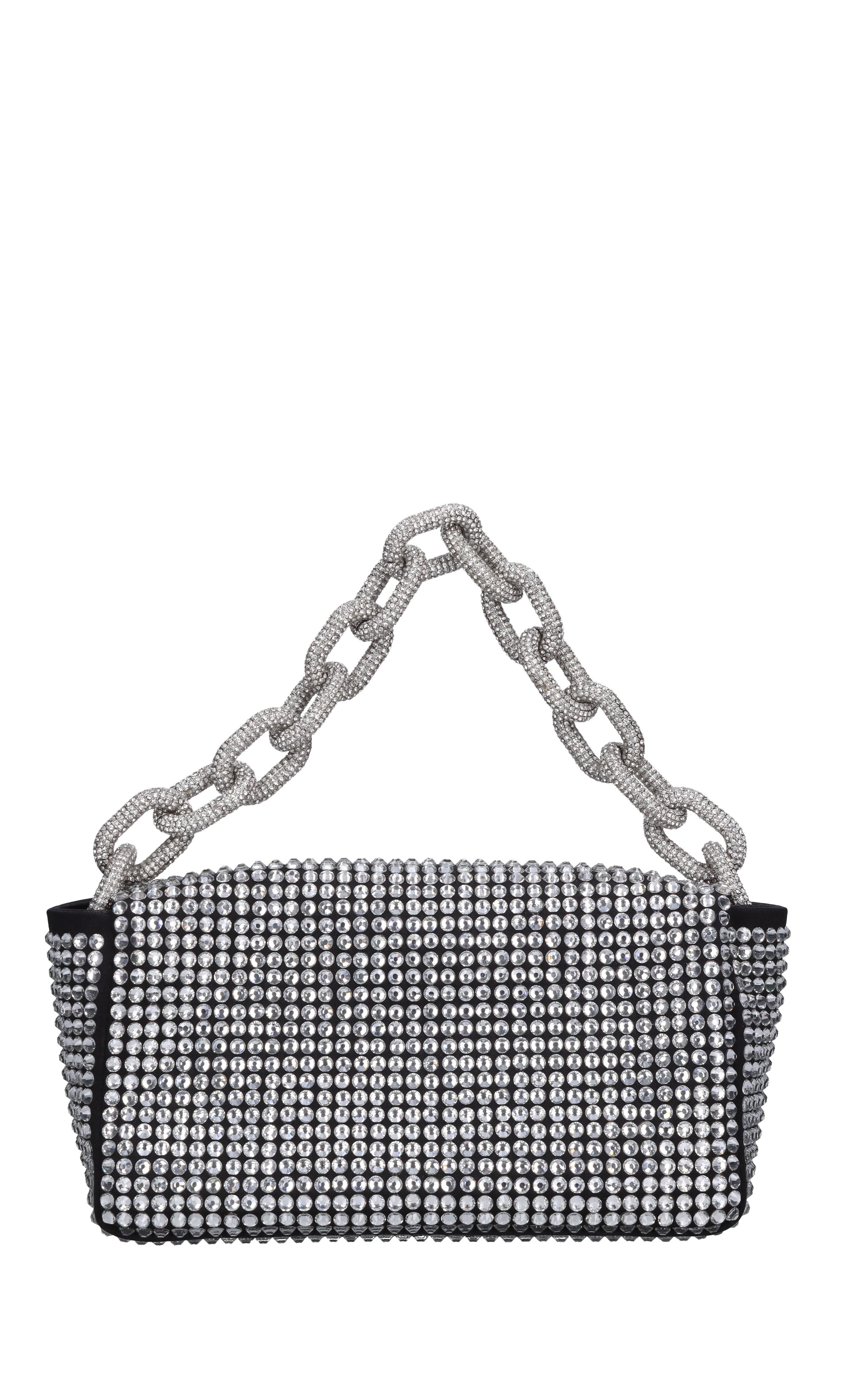 Borsa mini My Dream in raso e strass 