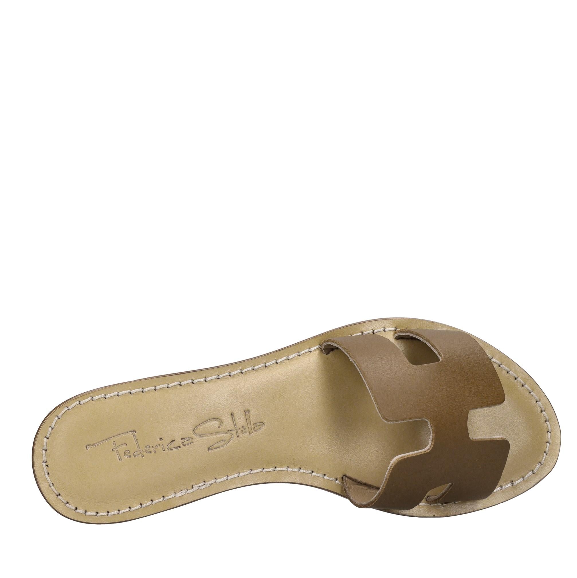 Mules in pelle 