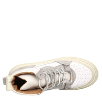 Sneakers in pelle e camoscio 