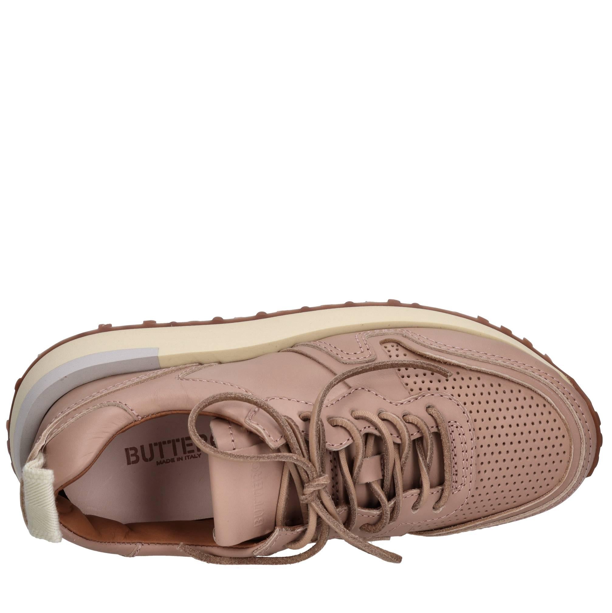 Sneakers in pelle 