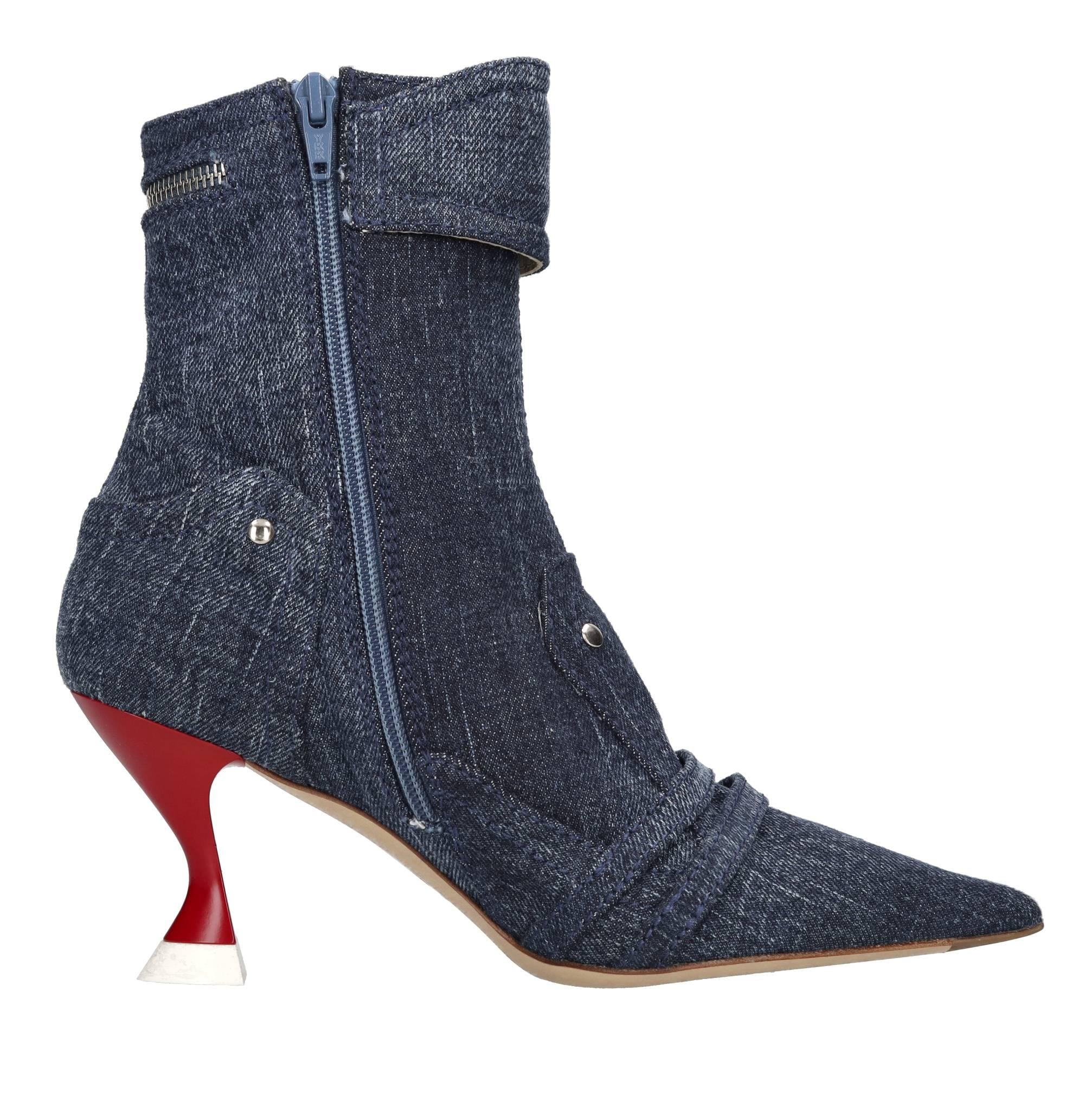 Tronchetti in denim 