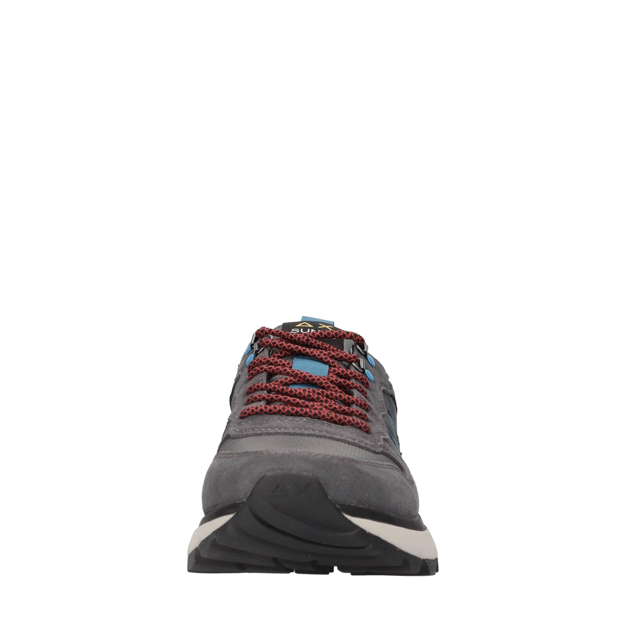 Sneakers modello Z44128 SUN68 in pelle scamosciata e tessuto traspirante 