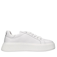 Sneakers in pelle e strass 
