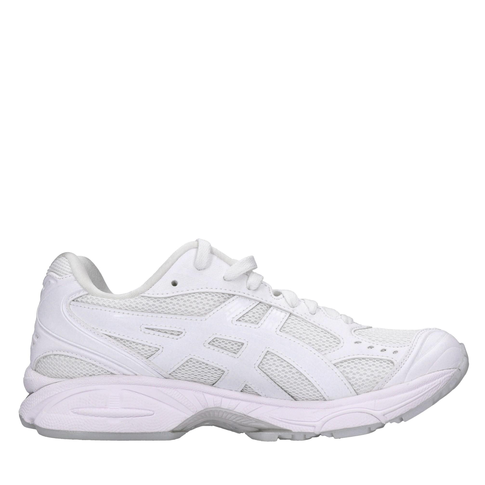 Sneakers in ecopelle e tessuto 