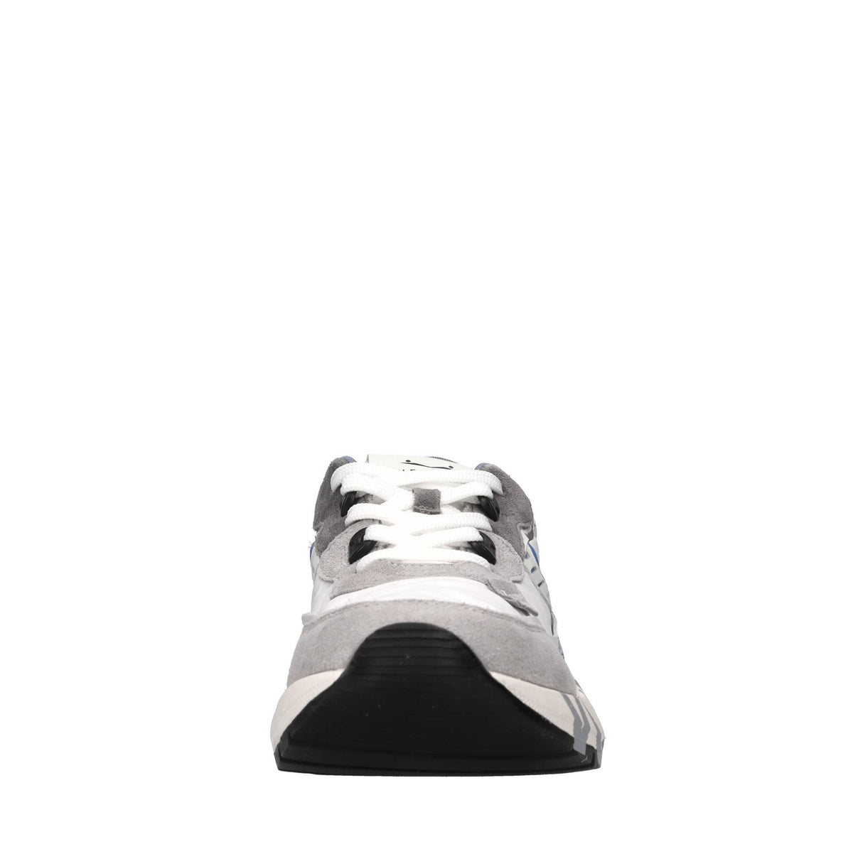 Sneakers in camoscio e tessuto 