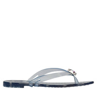 Sandali flat Jelly in PVC e Swarovski 