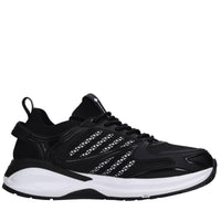 Sneakers in tessuto ed ecopelle 