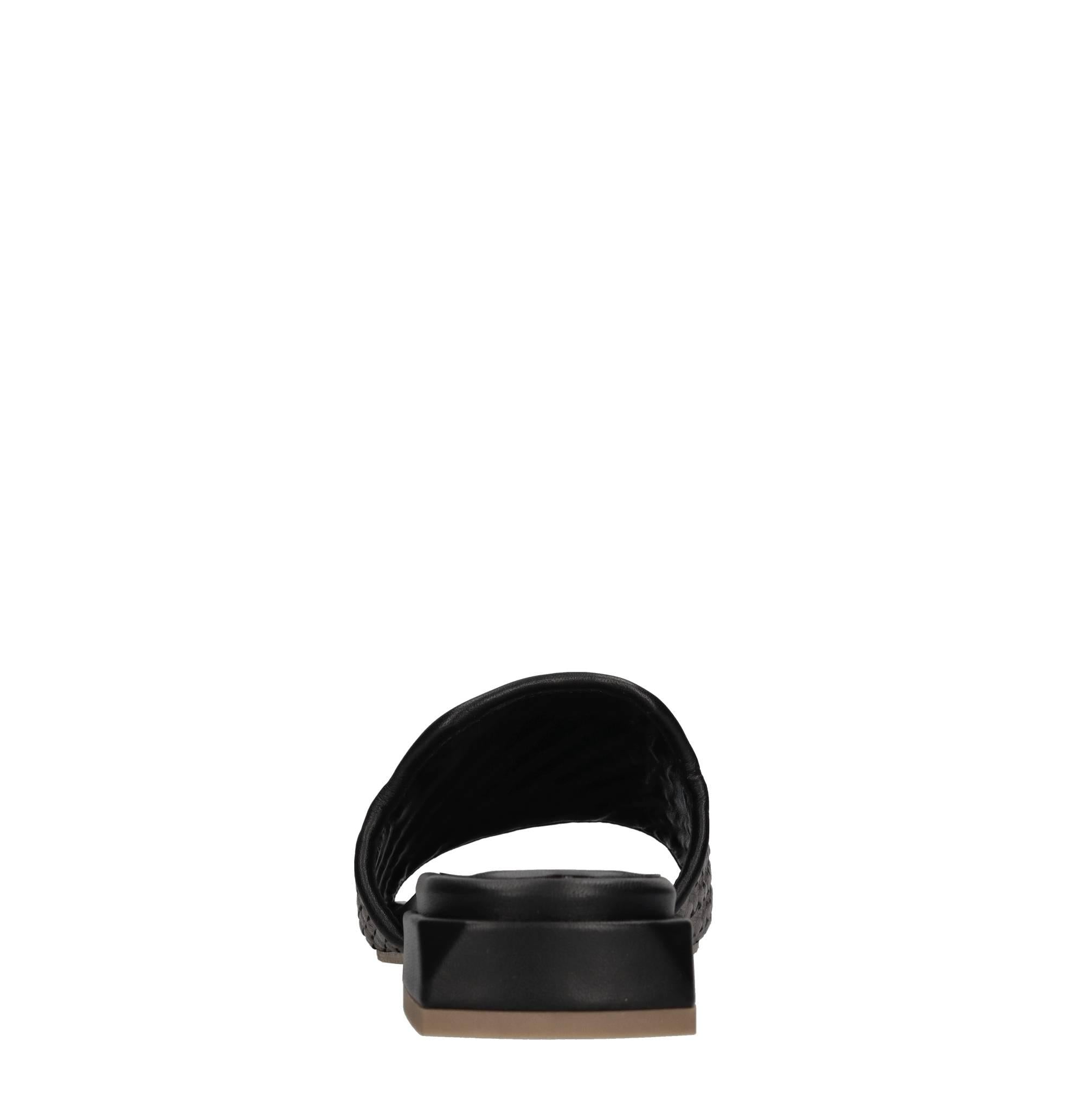 Mules in pelle 