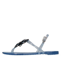 Sandali flat modello AURORA in plexi 